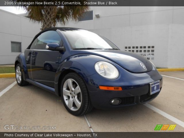 2006 Volkswagen New Beetle 2.5 Convertible in Shadow Blue