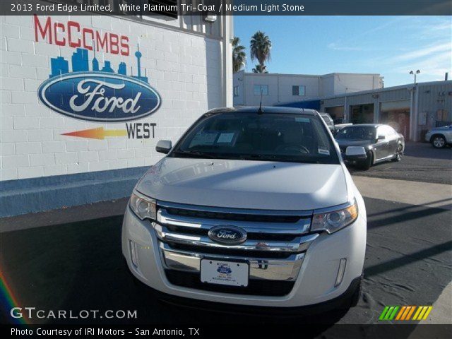 2013 Ford Edge Limited in White Platinum Tri-Coat