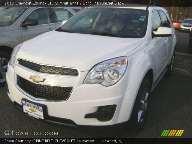 2013 Chevrolet Equinox LT in Summit White