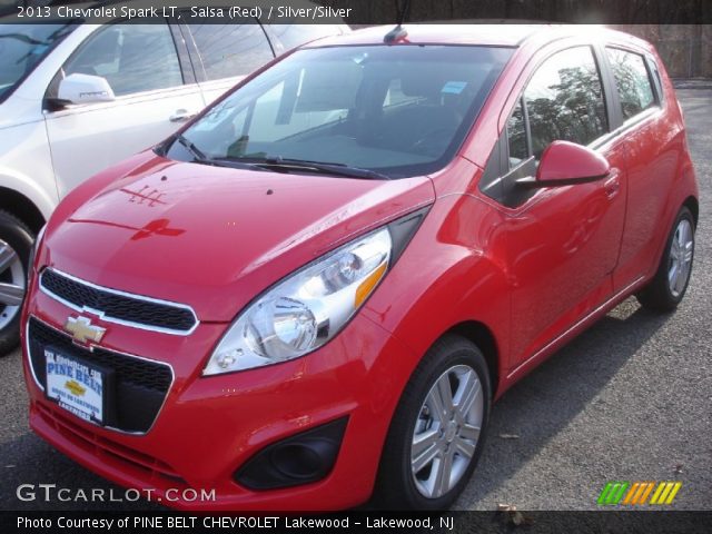 2013 Chevrolet Spark LT in Salsa (Red)