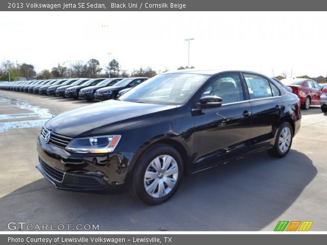 2013 Volkswagen Jetta SE Sedan in Black Uni