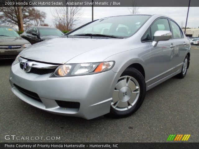 2009 Honda Civic Hybrid Sedan in Alabaster Silver Metallic