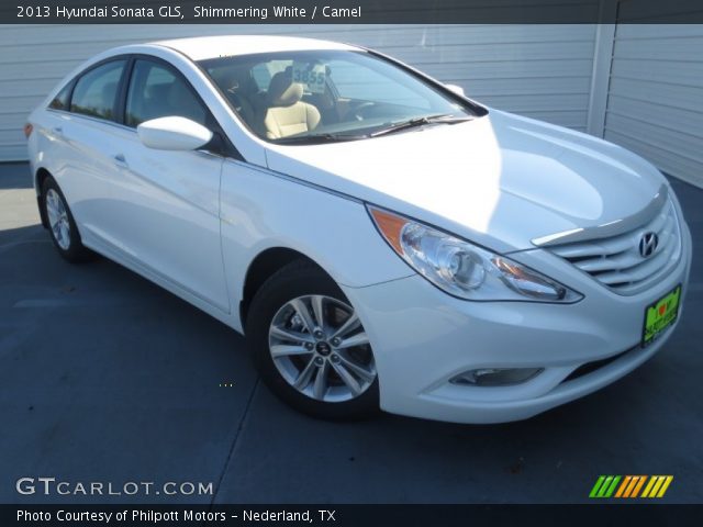 2013 Hyundai Sonata GLS in Shimmering White