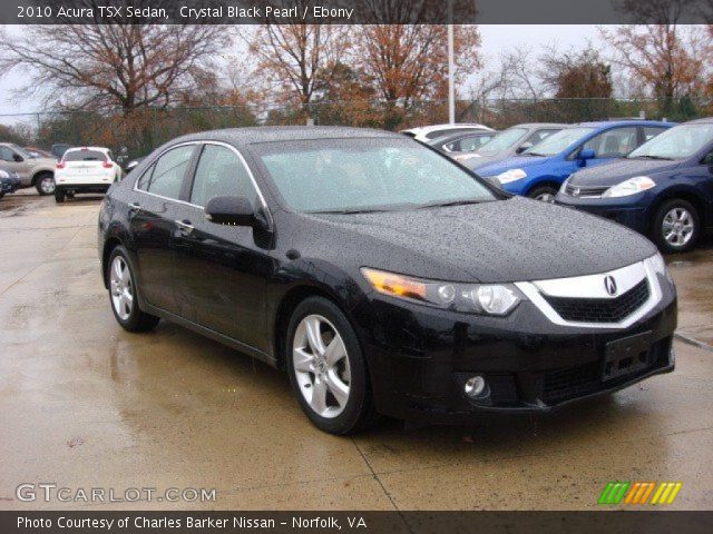 2010 Acura TSX Sedan in Crystal Black Pearl
