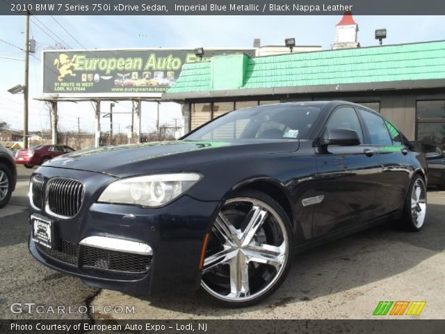 2010 BMW 7 Series 750i xDrive Sedan in Imperial Blue Metallic