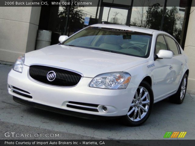 2006 Buick Lucerne CXS in White Opal
