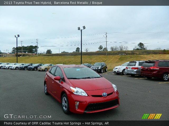 2013 Toyota Prius Two Hybrid in Barcelona Red Metallic