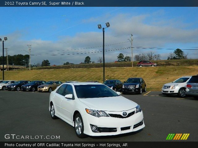 2012 Toyota Camry SE in Super White