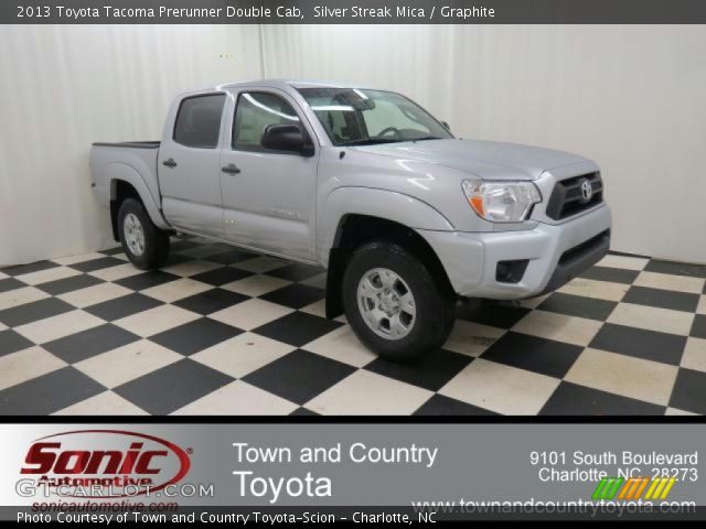 2013 Toyota Tacoma Prerunner Double Cab in Silver Streak Mica