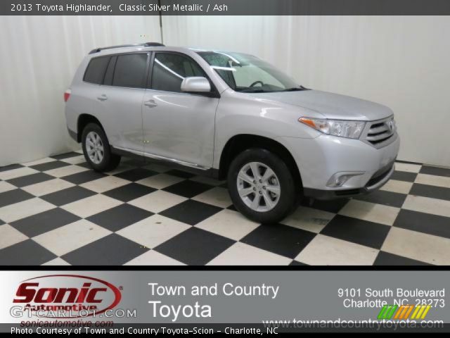 2013 Toyota Highlander  in Classic Silver Metallic