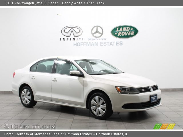 2011 Volkswagen Jetta SE Sedan in Candy White