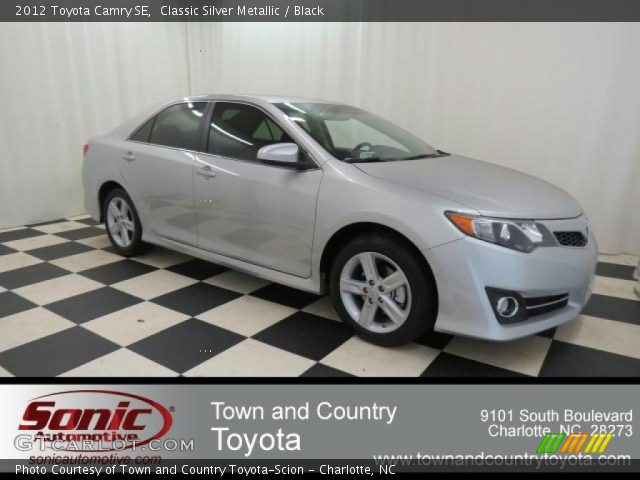 2012 Toyota Camry SE in Classic Silver Metallic