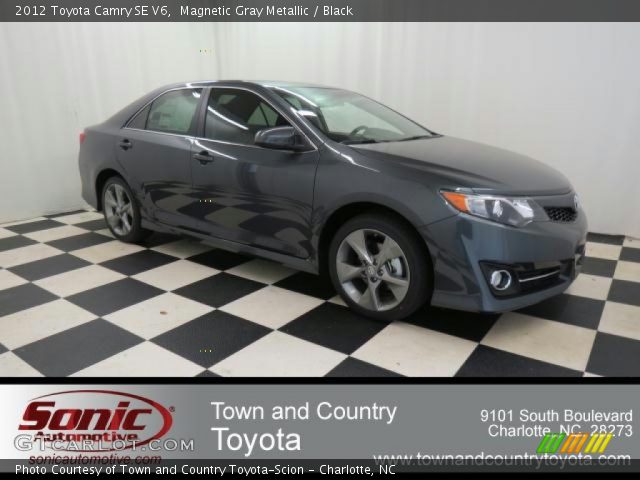 2012 Toyota Camry SE V6 in Magnetic Gray Metallic