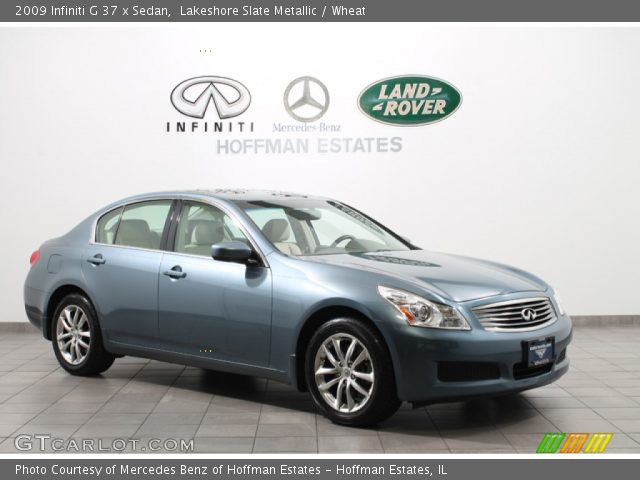 2009 Infiniti G 37 x Sedan in Lakeshore Slate Metallic
