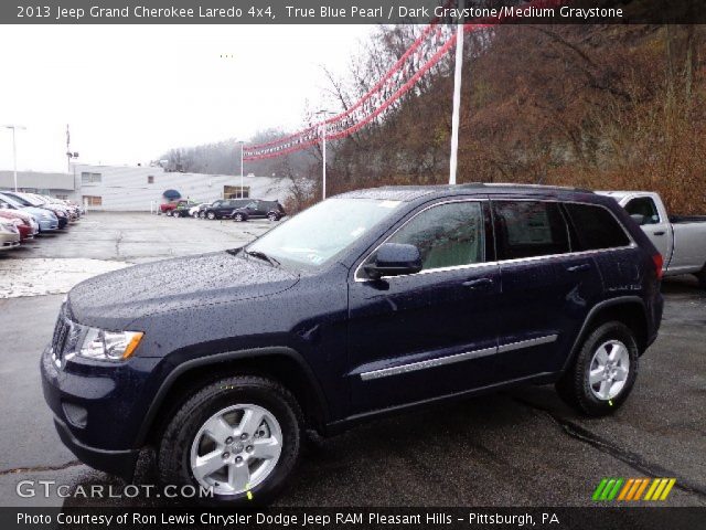 2013 Jeep Grand Cherokee Laredo 4x4 in True Blue Pearl