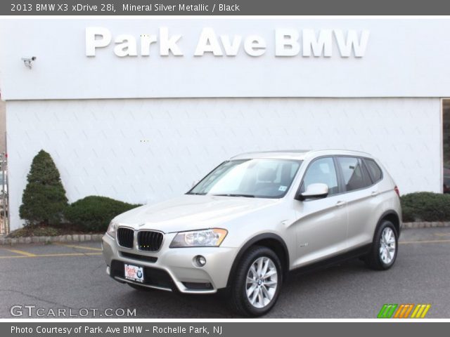 2013 BMW X3 xDrive 28i in Mineral Silver Metallic