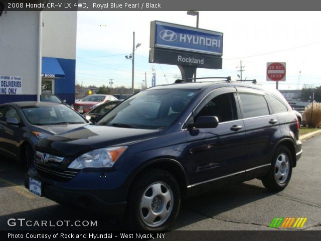2008 Honda CR-V LX 4WD in Royal Blue Pearl
