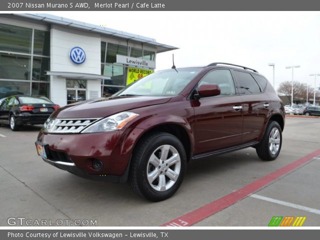 2007 Nissan Murano S AWD in Merlot Pearl