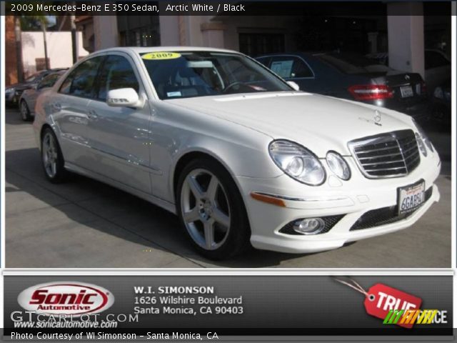 2009 Mercedes-Benz E 350 Sedan in Arctic White