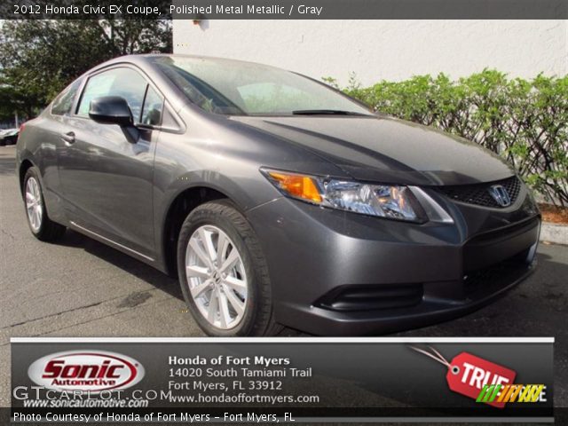 2012 Honda Civic EX Coupe in Polished Metal Metallic
