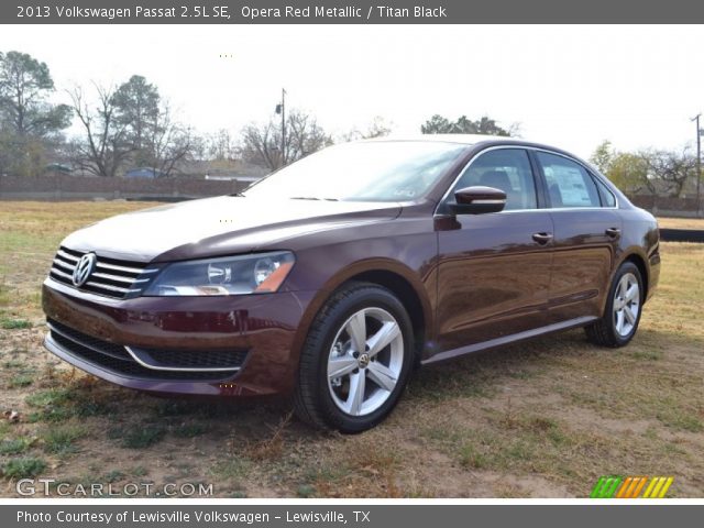 2013 Volkswagen Passat 2.5L SE in Opera Red Metallic
