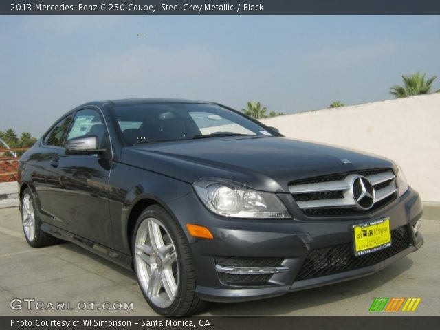 2013 Mercedes-Benz C 250 Coupe in Steel Grey Metallic