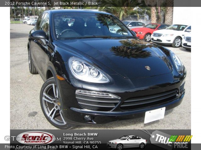 2012 Porsche Cayenne S in Jet Black Metallic