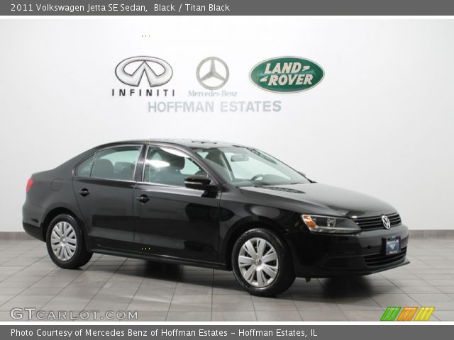 2011 Volkswagen Jetta SE Sedan in Black
