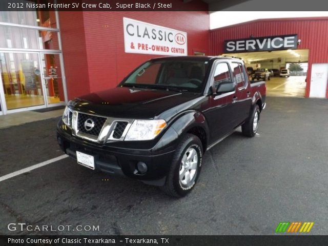 2012 Nissan Frontier SV Crew Cab in Super Black