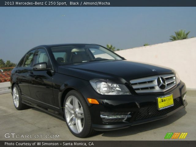 2013 Mercedes-Benz C 250 Sport in Black