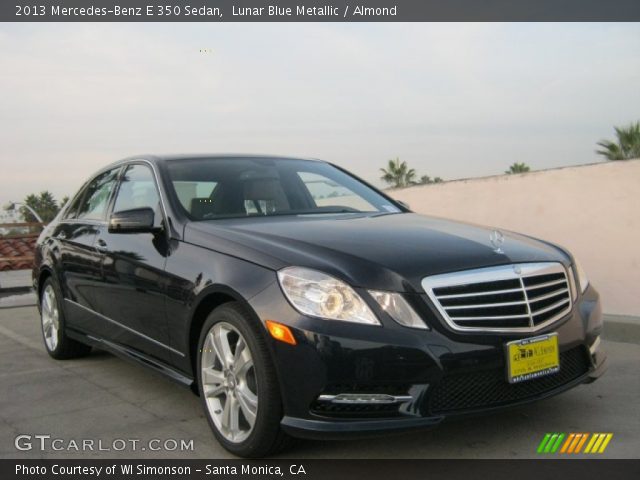 2013 Mercedes-Benz E 350 Sedan in Lunar Blue Metallic