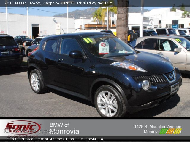 2011 Nissan Juke SV in Sapphire Black