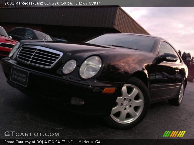 2001 Mercedes-Benz CLK 320 Coupe in Black