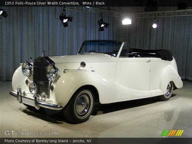 1950 Rolls-Royce Silver Wraith Convertible in White