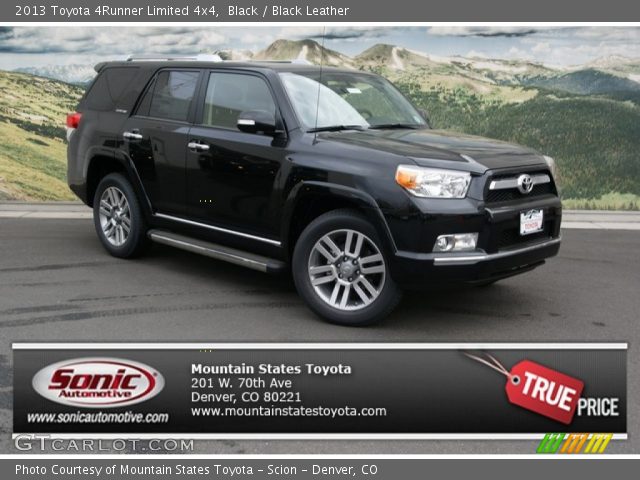 2013 Toyota 4Runner Limited 4x4 in Black