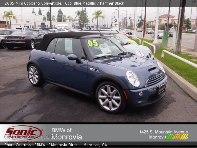 2005 Mini Cooper S Convertible in Cool Blue Metallic