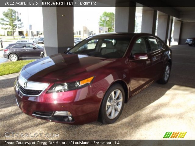 2012 Acura TL 3.5 in Basque Red Pearl