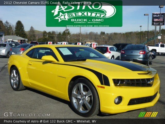 2012 Chevrolet Camaro SS/RS Coupe in Rally Yellow