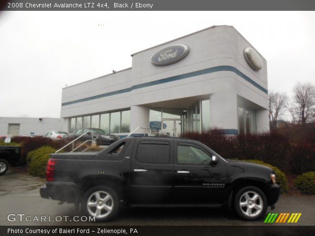 2008 Chevrolet Avalanche LTZ 4x4 in Black