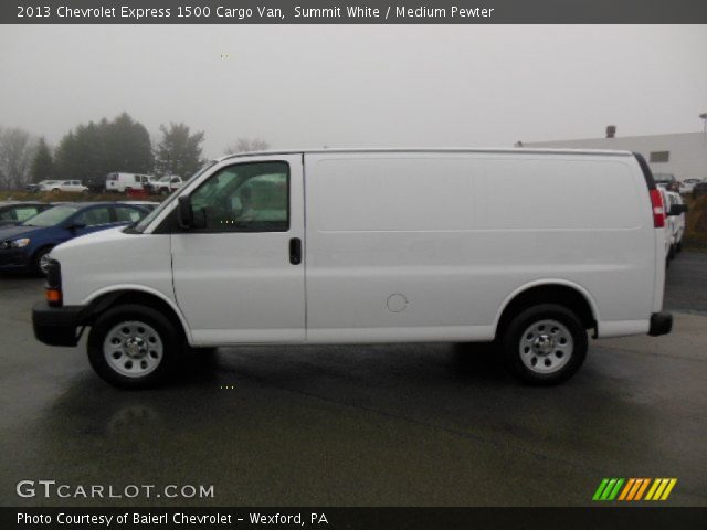 2013 Chevrolet Express 1500 Cargo Van in Summit White