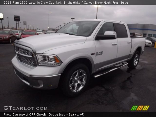 2013 Ram 1500 Laramie Crew Cab 4x4 in Bright White