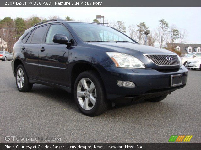 2004 Lexus RX 330 AWD in Neptune Blue Mica