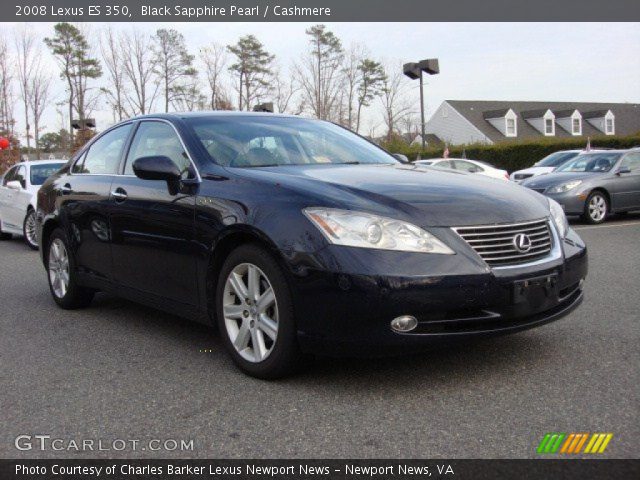 2008 Lexus ES 350 in Black Sapphire Pearl