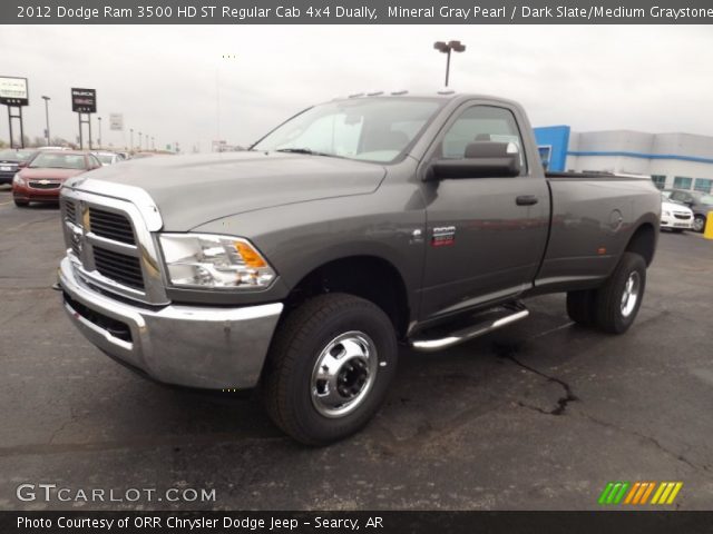2012 Dodge Ram 3500 HD ST Regular Cab 4x4 Dually in Mineral Gray Pearl