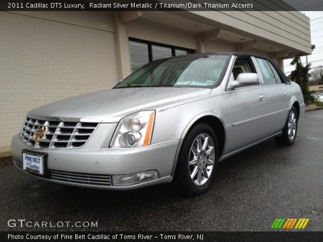2011 Cadillac DTS Luxury in Radiant Silver Metallic