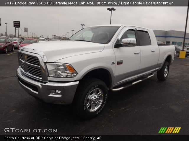 2012 Dodge Ram 2500 HD Laramie Mega Cab 4x4 in Bright White