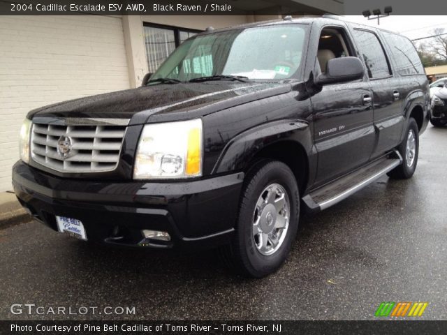 2004 Cadillac Escalade ESV AWD in Black Raven