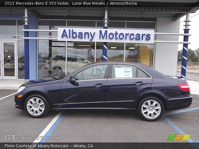 2013 Mercedes-Benz E 350 Sedan in Lunar Blue Metallic