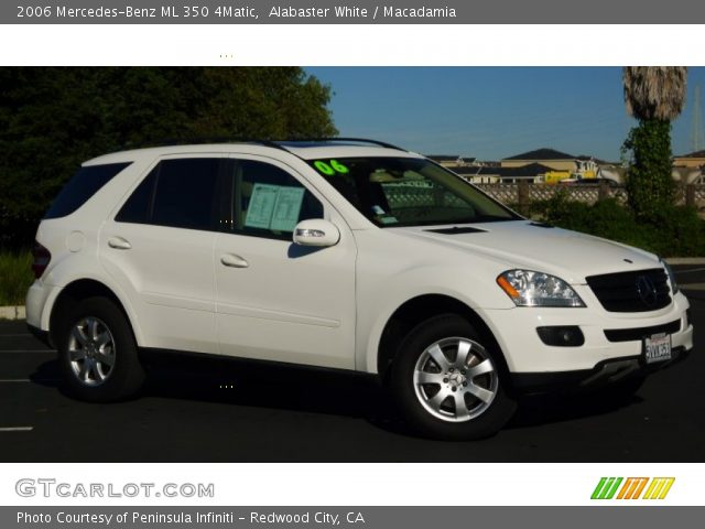 2006 Mercedes-Benz ML 350 4Matic in Alabaster White