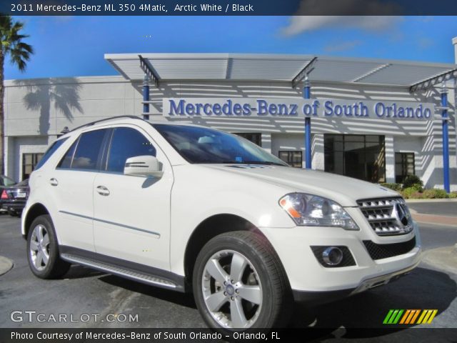 2011 Mercedes-Benz ML 350 4Matic in Arctic White